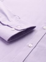 Park Avenue Self Design Pure Cotton Slim Fit Opaque Formal Shirt