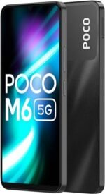 POCO M6 5G (Galactic Black, 8GB RAM, 256GB Storage)