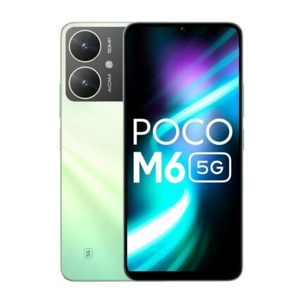 POCO M6 5G (Polaris Green, 6GB RAM, 128GB Storage)