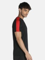 Puma Men Black & Red Teams Czech Republic Printed DryCell T-Shirt