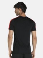 Puma Men Black & Red Teams Czech Republic Printed DryCell T-Shirt