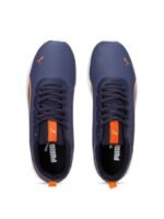 Puma Men Blue Colourblocked Fire V2 Sneakers