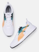 Puma Men Colourblocked C-Block Regular Sneakers