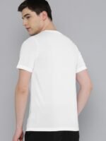 Puma Men White ACTIVE Big Logo Printed dryCELL Round Neck T-shirt