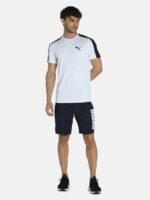 Puma Men White Teams Czech Republic Slim Fit T-Shirt