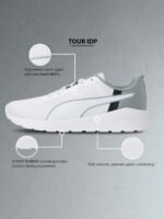 Puma Men White Tour Sneakers