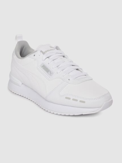 Puma Unisex White R78 Sneakers