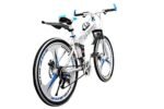 QUESEC Kai Bikes New X6 Series BM Cycle 21 Gears � Carbon Steel Foldable Cycle with Dual Suspension - White