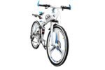 QUESEC Kai Bikes New X6 Series BM Cycle 21 Gears � Carbon Steel Foldable Cycle with Dual Suspension - White