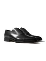 Rapawalk Grey & Black Handcrafted Standard Width Leather Oxfords