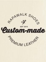 Rapawalk Tan Handcrafted Standard Width Leather Oxfords