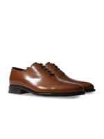 Rapawalk Tan Handcrafted Standard Width Leather Oxfords