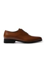 Rapawalk Tan Handcrafted Standard Width Leather Oxfords