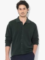RARE RABBIT Men Alias-N Regular Fit Spread Collar Shirt