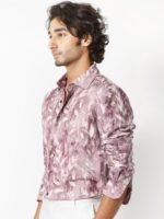 RARE RABBIT Men Biskra Slim Fit Floral Printed Cotton Shirt