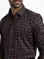 RARE RABBIT Men Freya Slim Fit Ethnic Motifs Printed Shirt