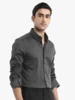 RARE RABBIT Men Holand Slim Fit Cotton Shirt