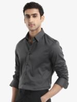 RARE RABBIT Men Holand Slim Fit Cotton Shirt