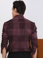 RARE RABBIT Men Santhe Slim Fit Checked Cotton Shirt