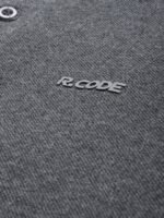 R.Code by The Roadster Life Co. Men Solid Polo Collar T-shirt