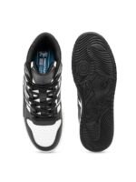 Red Tape Men Printed PU High-Top Sneakers