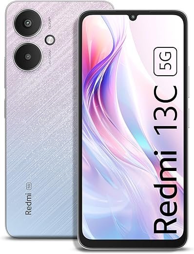 Redmi 13C 5G (Startrail Silver, 4GB RAM, 128GB Storage) | MediaTek Dimensity 6100+ 5G | 90Hz Display