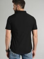 Roadster Men Black Sustainable Casual Shirt