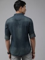 Roadster Men Blue Faded Casual Shirt
