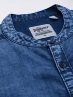 Roadster Men Blue Standard Casual Cotton Denim Shirt