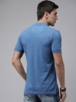 Roadster Men Polo Collar T-shirt