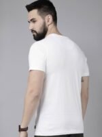 Roadster Men Pure Cotton Round Neck T-shirt