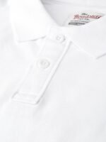 Roadster Men White Polo Collar Cotton Pure Cotton T-shirt