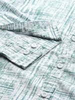 Roadster Men White Pure Cotton Abstract Printed Casual Shirt