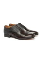 Ruosh Textured Leather Formal Oxford Shoes