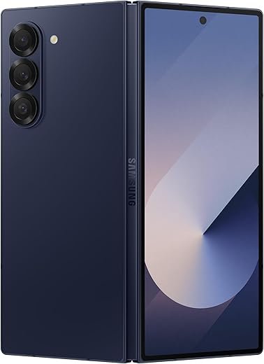 Samsung Galaxy Z Fold6 5G AI Smartphone (Navy, 12GB RAM, 512GB Storage)