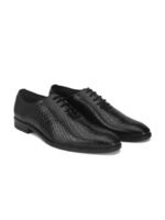San Frissco Men Textured Formal Oxfords