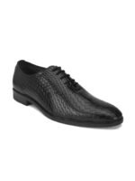 San Frissco Men Textured Formal Oxfords