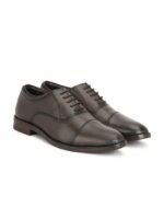 SHOZANIA Men Textured Lightweight Oxfords