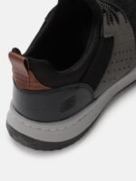 Skechers Men Black & Grey Delson- Camben Sneakers