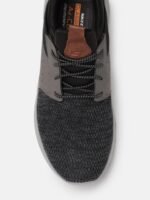 Skechers Men Black & Grey Delson- Camben Sneakers