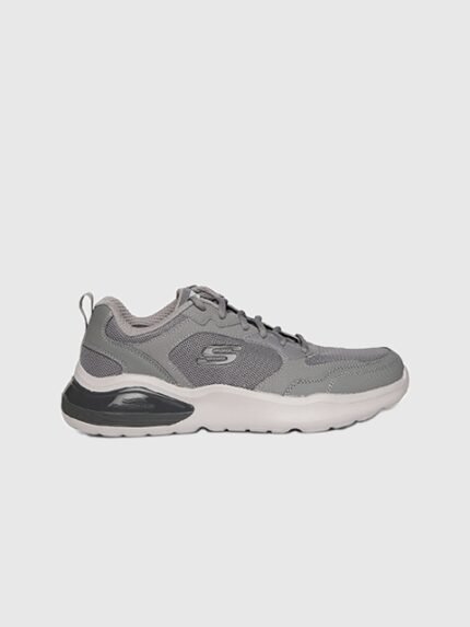 Skechers Men Grey Air Cushioning Binson Sneakers