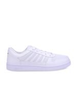 Sparx Men White Solid Sneakers