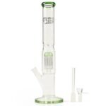 STRONG BONG 8-Arm Tree Percolator Glass Bong | Height 16" (40cm) Mouth Diameter 50mm (5cm) | In-built Ice-Catcher | Smoking Waterpipe