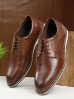 Teakwood Leathers Men Leather Formal Oxfords