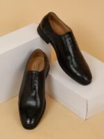 Teakwood Leathers Men Leather Formal Oxfords Shoes