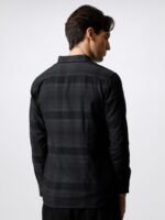 THE BEAR HOUSE Men Slim Fit Tartan Checked Casual Shirt