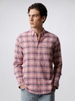 THE BEAR HOUSE Men Slim Fit Tartan Checks Checked Pure Cotton Casual Shirt