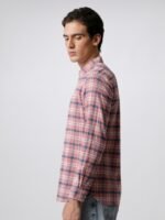 THE BEAR HOUSE Men Slim Fit Tartan Checks Checked Pure Cotton Casual Shirt