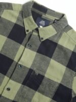 THE BEAR HOUSE Men's Checkered Slim Fit Casual Shirt