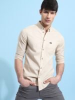 The Indian Garage Co Men Beige Casual Shirt